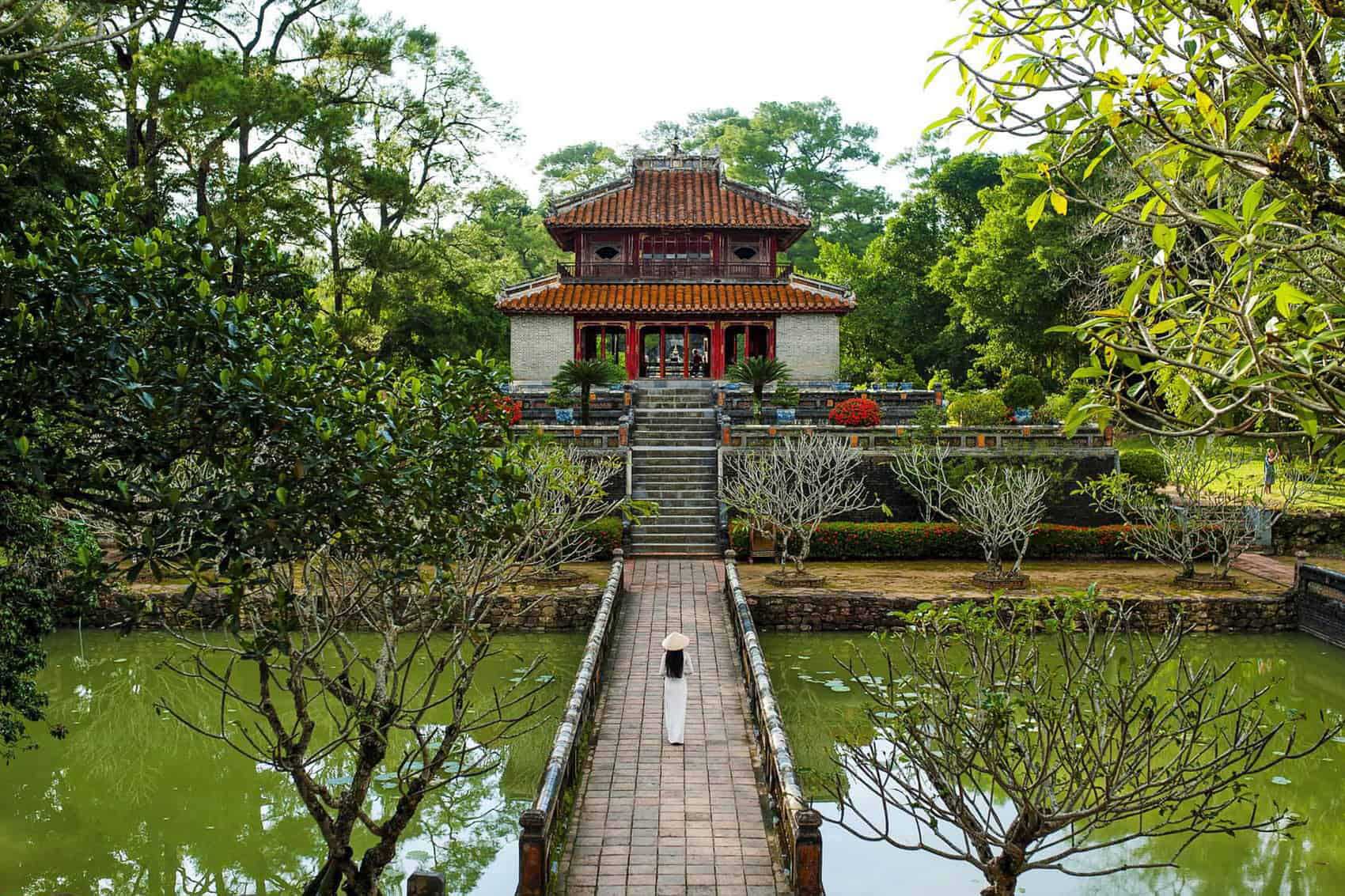 Tombs of Nguyen Kings in hue vietnam